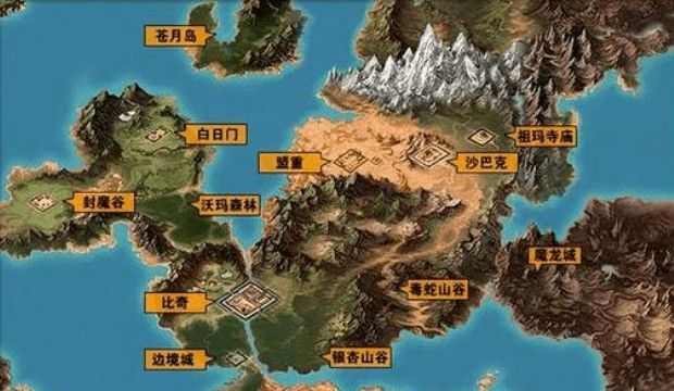 明月万劫合击手游之热血传奇盟重通道怎么去